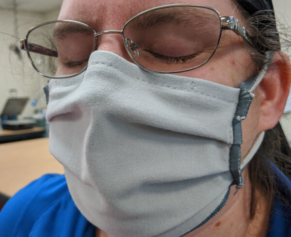 surgical type face mask
